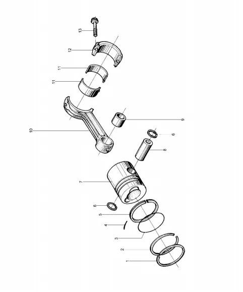 Sammensætningen og funktionen af ​​gaffeltruckens stempelstang (del 1)