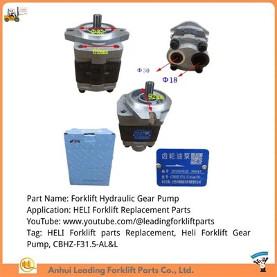 HELI Gaffeltruck Reservedele|Gaffeltruck Hydrauliske Dele Gearpumpe|CBHZ-F31.5-AL