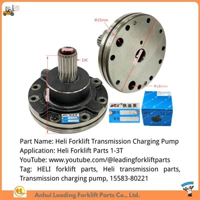 Heli gaffeltruck dele|Heli transmission ladepumpe|15583-80221