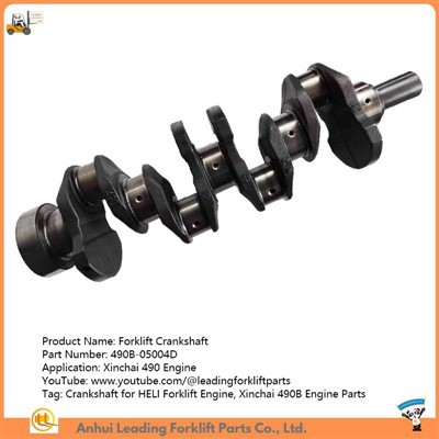 Dele til HELI gaffeltruck|Xinchai 490 motordele|Gaffeltruck krumtapaksel|490B-05004D